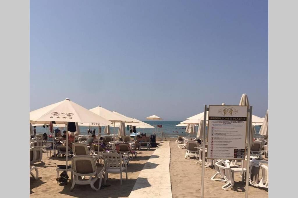 Modern Sea View Apartment For A Perfect Holiday Durres Ngoại thất bức ảnh